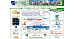 Desktop Screenshot of elbajio.com